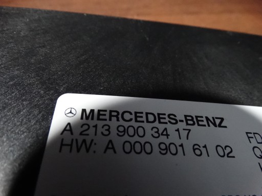IDEALNY modul Bedienteil MERCEDES W213 W217 W222 1 9