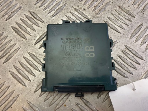 Lexus nx 2020 паркувальний контролер / модуль pdc 8934078080