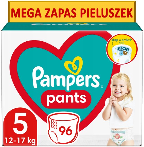 Підгузки Pampers Pants 5 розмір 12-17 кг 96 шт.