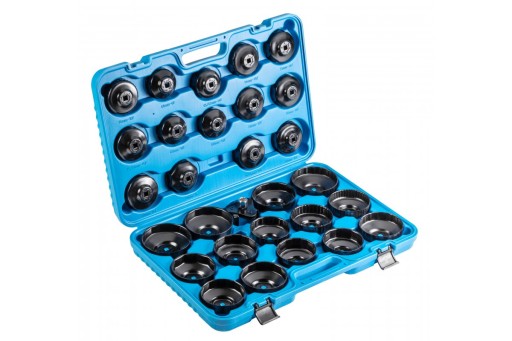 ТОРЦЕВЫЕ КЛЮЧИ ДЛЯ НАСАДОК МАСЛЯНЫХ ФИЛЬТРОВ НАБОР ИЗ 30 ШТ.