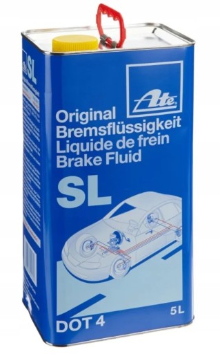 ГАЛЬМІВНА РІДИНА ATE DOT 4 SL - 5л