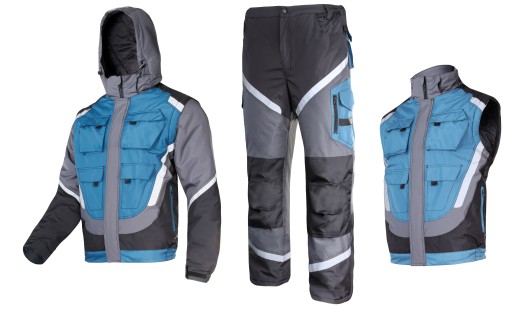 Lahti комбінезон утеплений 3в1 з відбивачем r. L