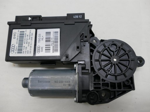 AUDI A8 II D3 LIFT engine windows left rear part 06r