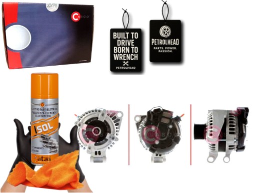 CASCAL40254AS#ECS-PCP+K - Генератор casco yle500200 yle500400 301958rid cgb #petrolhead pro+ kit4