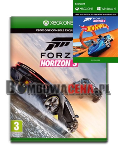 Consentimiento collar Inútil Forza Horizon 3 + Hot Wheels [XBOX ONE] (klucz) - 2167 zł - Stan: nowy -  Gra wyścigowa - 12964450490 - Allegro.pl