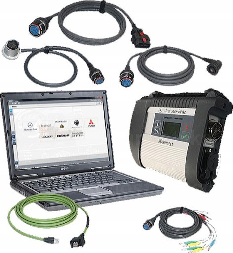 MB STAR DIAGNOSIS C4 DAS XENTRY, новейший твердотельный накопитель, польский язык
