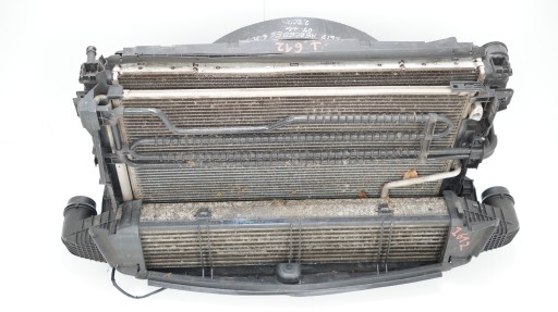 Mercedes w204 комплект радіатора 07-11 2.2 cdi