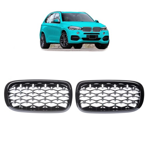 Решітка для BMW X5 (F15, F85) 2013 - 2018 рр