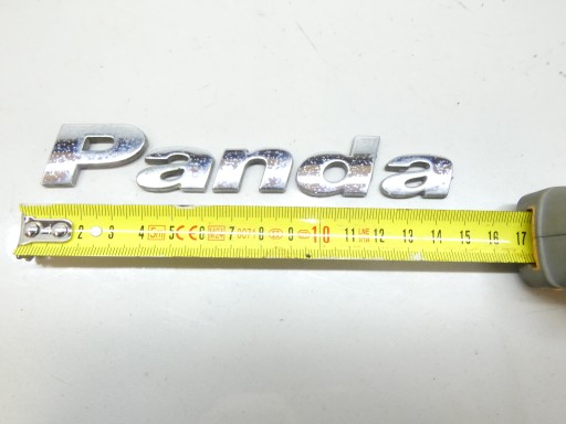 NAPIS EMBLEMAT bonnet rear part FIAT PANDA II 2 03-12