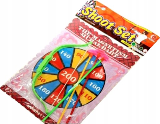 НАБІР ДЛЯ ДІТЕЙ ЛУК ЩИТ СТРІЛИ ДРОТИКИ Міні ХІТ