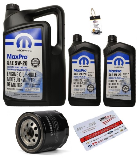 MOPAR 5W20 7L + ФИЛЬТР MO-899/PH2 + БЕСПЛАТНЫЕ ПОДАРКИ