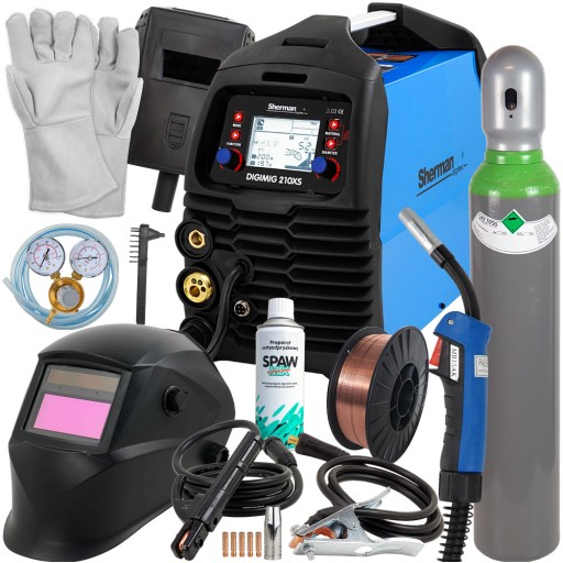 Зварювальний апарат 3в1 міг 200А ММА Тіг ДК Синергія МИГОМАТ