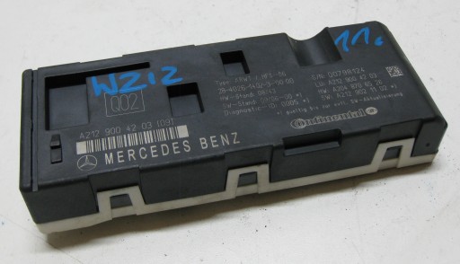 MERCEDES W212 E KLASA 11R module control unit bonnet A2129004203