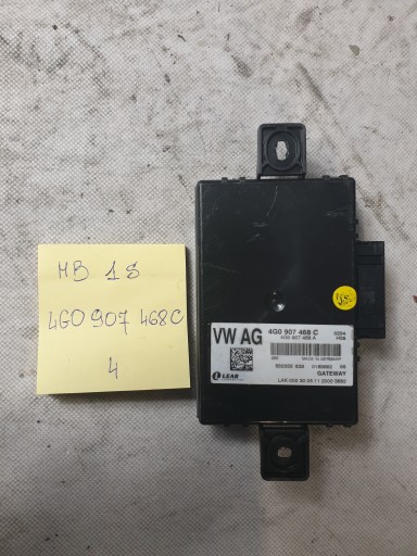 4g0907468 - Модуль драйвера шлюзу AUDI A6 C7 A7 4G0907468C