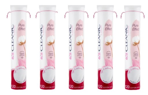 КОСМЕТИЧНІ ПРОКЛАДКИ CLEANIC PURE EFFECT 120 ШТ