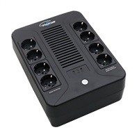 Eurocase ups ea200plus 800va-evo line interactive (8x zásuvka)