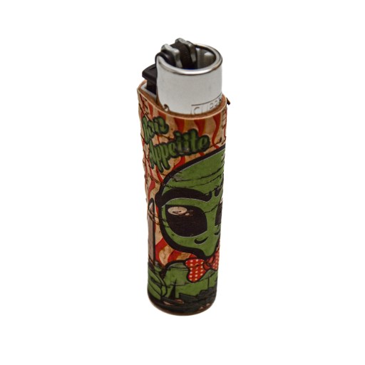 Clipper THC Cork Alien Gas Lighter