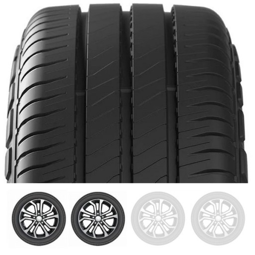 2x летние шины 205 / 75R16C Michelin Agilis 3