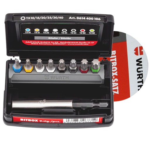 WURTH Набір біт 1/4