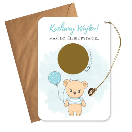 Питання про скретч-картку для КАРТКИ ЗАПИТУ Хрещеної матері