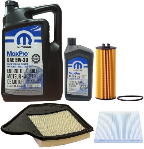 MOPAR 5W30 6L+ФІЛЬТРИ CHRYSLER TOWN COUNTRY 3.6