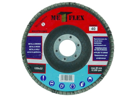 Диск 125 мм P 40 пластинчатая пластинчатая пластина P40