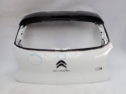 CITROEN C3 III 16- kapota kufru záď zadní