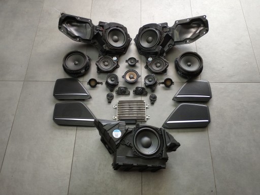 Audi A6 Allroad C8 speakers KRATKI bang OLUFSEN amplifier 8Y0035465A