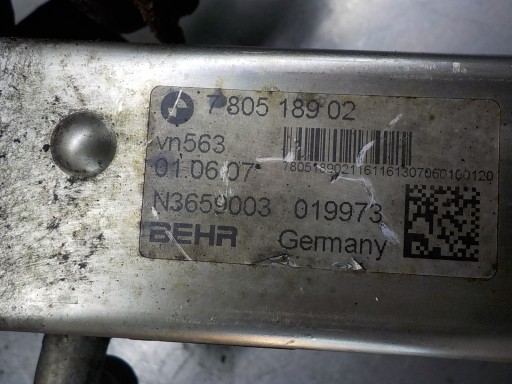 BMW 1 (E87) AGR-Ventil 780518902