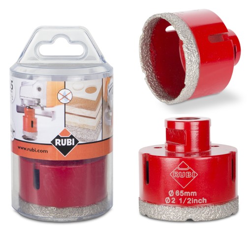 КОЛЮЧНА ПИЛА RUBI DIAMOND CROWN 65 мм GRESS M14 KR