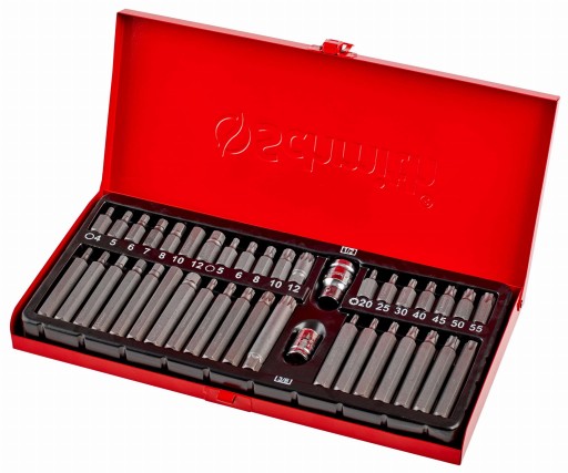 Набор бит 40 шт. с ручкой