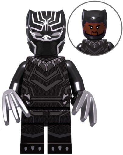 KLOCKI FIGURKA CZARNA PANTERA BLACK PANTHER AVENGERS MARVEL