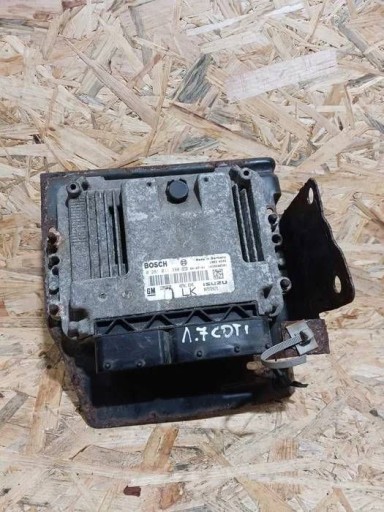 0281011380 - Opel astra h iii 1.7cdti компьютерный контроллер двигателя