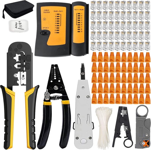 Набір обтискних плоскогубців MAYLINEE RJ11 RJ45