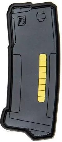 Нашивка 3D EPM PVC - чорна