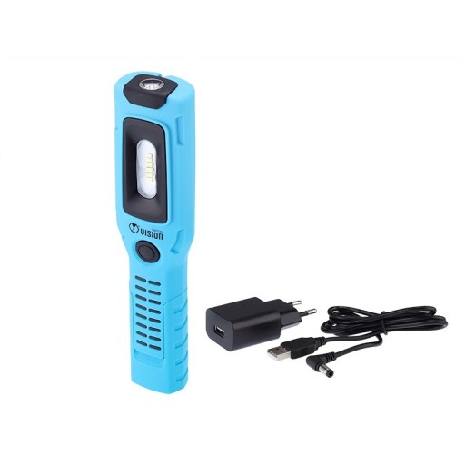 ОБЕРТАЄТЬСЯ ЛАМПА ДЛЯ МАЙСТЕРНІ 550LM + 200LM IK08 IP67