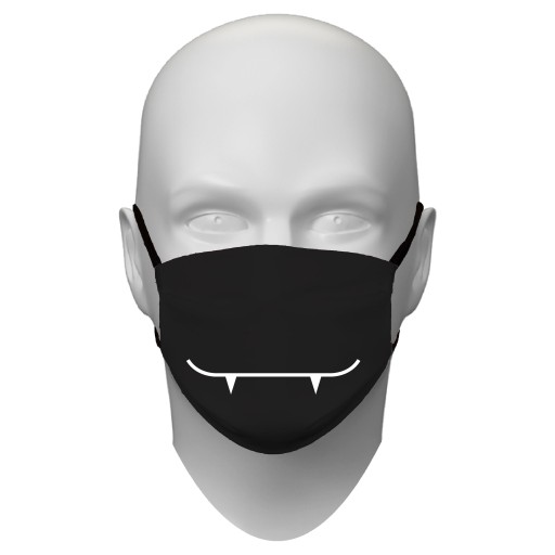 Бавовняна маска чорна 1 шт.