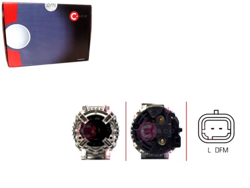 PRO/CAL10139AS - Генератор casco 6001548061 7700101274 7711134280 + помощник при столкновении #34