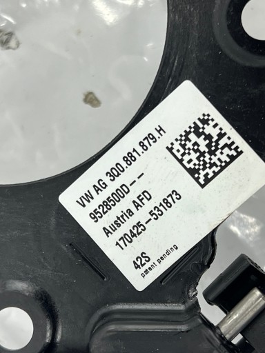 A5 A4 B9 8W Mécanisme OPARCIA Siège Droite Avant 3Q0881879H