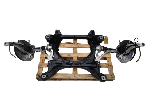 sususpension front swing axle beam PORSCHE CAYENNE II 7P 3.0 TFSI 7P0407151C
