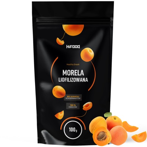 Абрикоси Абрикос ліофілізований 100г HiFood 100г