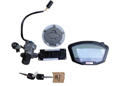 456578547441 - DUCATI 848 EV0 12R МОДУЛЬ ЗАМОК ЗАПАЛЮВАННЯ НАПОВНЮВАЧ ЗАМКИ ВКОЛОТИ