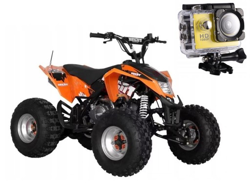 Quad HECHT 54125 Orange + спортивна камера S350) YSB00147-07 HD