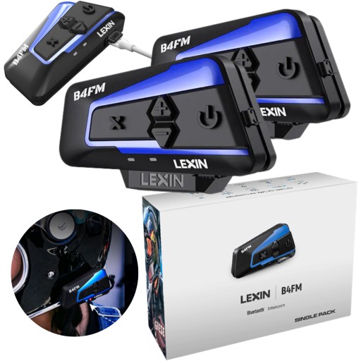 Домофон для 2 мотоциклетних шоломів Bluetooth домофон для шолома бездротової