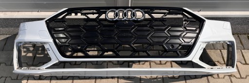 4K8807437 - Передній бампер audi a7 c8 lift s-line 24 < решітка радіатора чорна для розпилення радара 6pdc