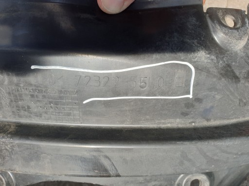 podblatník přední levé SUZUKI SX4 2006-2013 72322-55L0 L