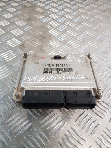 control unit of the engine VW GOLF IV 1.9 TDI 0281010497 038906019DF