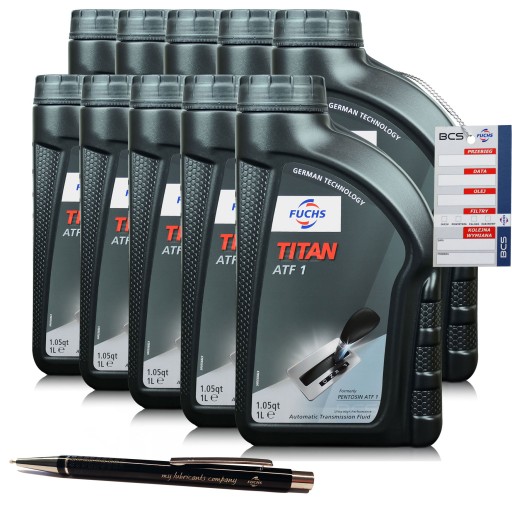 10л fuchs titan atf 1 - масло акпп - 10л