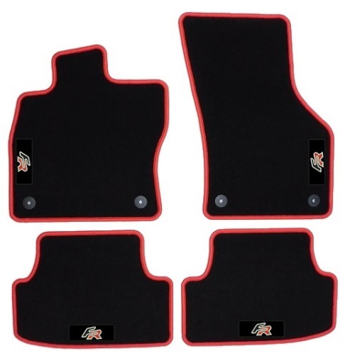 Велюрові килимки Seat Leon III FR