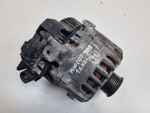 9675753680-02 - Генератор peugeot 308 1.6 hdi _ valeo 9675753680 180a